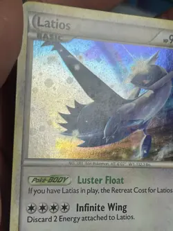 Pokemon TCG Latios Holo HGSS11 2010 Promo - Image 3