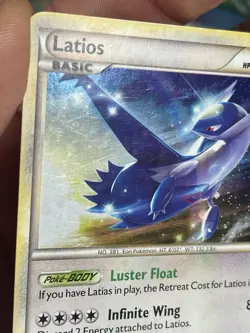 Pokemon TCG Latios Holo HGSS11 2010 Promo - Image 5
