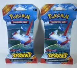 (2x) Pokemon TCG: Surging Sparks Sleeved Booster Packs Factory Sealed - Image 1