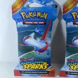 (2x) Pokemon TCG: Surging Sparks Sleeved Booster Packs Factory Sealed - Image 2