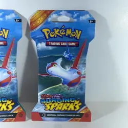 (2x) Pokemon TCG: Surging Sparks Sleeved Booster Packs Factory Sealed - Image 3
