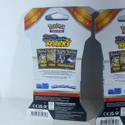 (2x) Pokemon TCG: Surging Sparks Sleeved Booster Packs Factory Sealed - Image 4