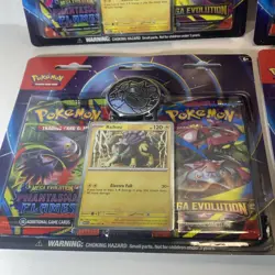 4x Pokemon Mega Evolution & Phantasmal Flames 2-Pack Blister Raikou - Sealed - Image 5