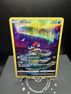 Pokemon TCG SWSH Crown Zenith Keldeo GG07/GG70 Galarian Gallery Full Art NM! - Image 1