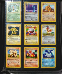 1999 SHADOWLESS NM+ - LP COMPLETE NON HOLO POKEMON BASE SET ED PSA 9 PIKACHU 10 - Image 2