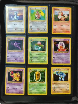 1999 SHADOWLESS NM+ - LP COMPLETE NON HOLO POKEMON BASE SET ED PSA 9 PIKACHU 10 - Image 4