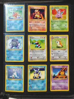 1999 SHADOWLESS NM+ - LP COMPLETE NON HOLO POKEMON BASE SET ED PSA 9 PIKACHU 10 - Image 5