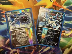 Pokemon TCG Team Plasma Holo Steelix & Absol Lot! Near Mint Reverse Plasma Logo! - Image 1