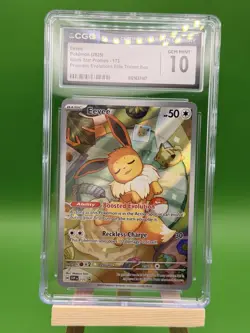 2025 Pokemon Eevee #173 Black Star Promo Prismatic Evolutions CGC 10 - Image 1