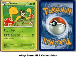 2013 Pokemon, Legendary Treasures, #3/113 Shuckle, Uncommon - Image 1