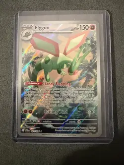 Pokemon TCG Flygon 101/094 Phantasmal Flames Illustration Rare - NM - Image 3