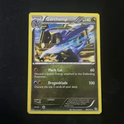 Garchomp Holo Rare 90/124 Dragons Exalted Pokemon Card Tcg Ccg 2012 LP - Image 1