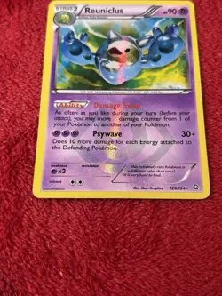 Reuniclus 126/124 Dragons Exalted Holo Pokemon Card Played - Image 4