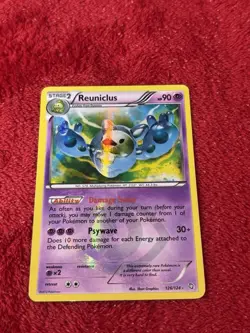 Reuniclus 126/124 Dragons Exalted Holo Pokemon Card Played - Image 5