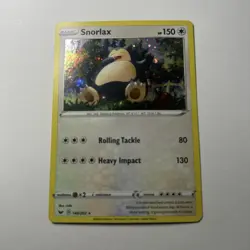 Snorlax 140/202 Cosmos Holo Foil Sword Shield SWSH Promo Pokemon Card - Image 1