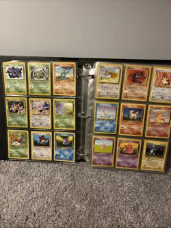 Vintage Pokemon Card Binder Collection 350 Cards - Image 2