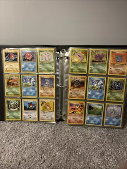 Vintage Pokemon Card Binder Collection 350 Cards - Image 4