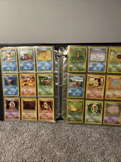 Vintage Pokemon Card Binder Collection 350 Cards - Image 5