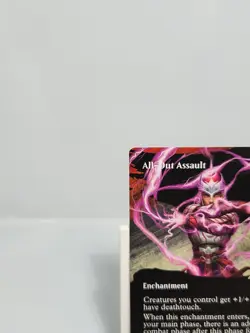 All-Out Assault #352 Borderless Mythic Tarkir Dragonstorm TDM MTG - Image 2