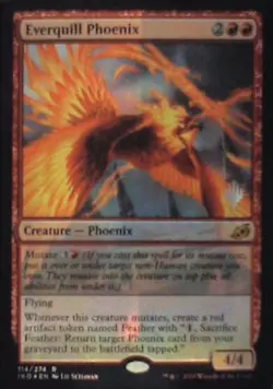 Everquill Phoenix - Ikoria: Lair of Behemoths: #114, MTG - Foil Nm R248 - Image 1