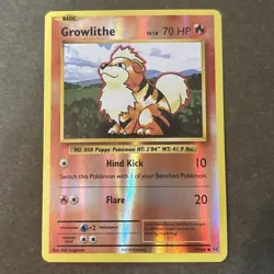 Growlithe 17/108 Pokemon TCG XY Evolutions Reverse Holo NM - Image 1