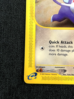 Pokemon TCG Rattata 128/165 Expedition Base Set Regular Lightly Played - Image 2