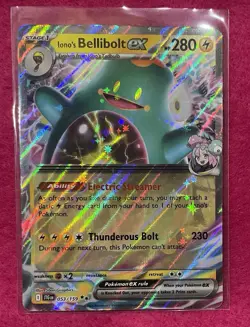 ✨Iono's Bellibolt ex 053/159 Journey Together Holo Pokemon TCG✨ - Image 5