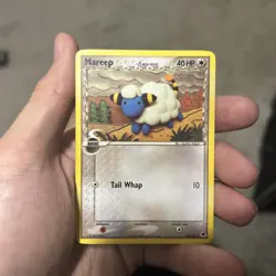 Mareep (Delta Species) 54/101 Dragon Frontiers Pokemon TCG MP Normal - Image 1