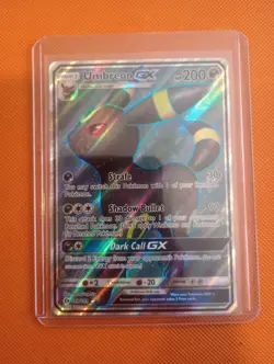 Pokemon TCG Umbreon GX Sun & Moon Base Set 142/149 Holo Full Art - Image 1