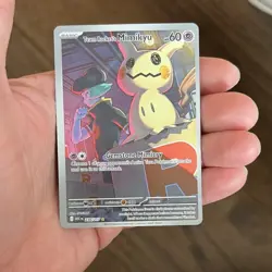 Pokemon TCG Team Rocket's Mimikyu ASC 238/217 Full Art Basic 2024 60 HP Psychic - Image 1