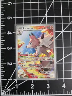 Lycanroc JTG 166/159 Illustration Rare Pokemon Journey Together NM/M - Image 1