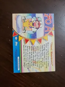 LP! Pokemon Topps Navel Maneuvers OR10 Orange Islands Blue Logo Series 3 - Image 2