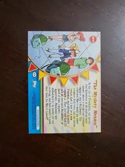 NM! Pokemon Topps "The Mystery Menace" OR19 Orange Islands Blue Logo - Image 2