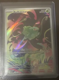 Pokemon TCG Bulbasaur 133/132 Pokemon TCG English Mega Evolutions Stamped Promo - Image 1