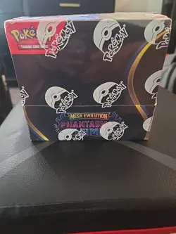 Pokemon TCG Mega Evolution Phantasmal Flames Booster Box Factory Sealed - Image 1
