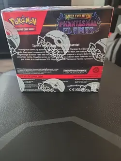 Pokemon TCG Mega Evolution Phantasmal Flames Booster Box Factory Sealed - Image 3