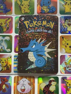 Pokemon 151 Vintage Pocket Monsters Vending HOLO Prism Sticker 2000 Nintendo - Image 1