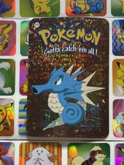 Pokemon 151 Vintage Pocket Monsters Vending HOLO Prism Sticker 2000 Nintendo - Image 2