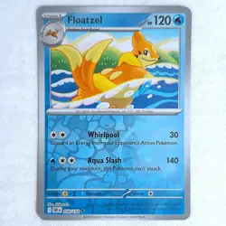 Floatzel 058/182 Sv10: Destined Rivals Reverse Rare Holo Pokemon TCG - Image 1