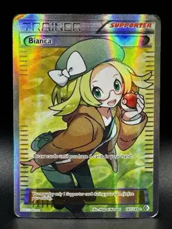 Pokemon Bianca Full Art Boundaries Crossed 147/149 Heavy played - Image 1