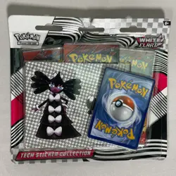 Pokemon TCG Scarlet & Violet White Flare Tech Three Booster Blister Pack NEW - Image 1