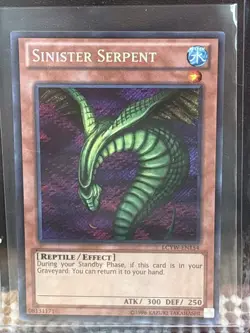 Sinister Serpent LCYW-EN154 Legendary Collection 3: Yugi's World Unlimited - Image 1