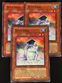 Yugioh Dupe Frog CRMS-EN028 1st Common x3 (NM) - Image 1