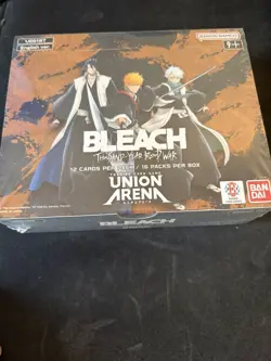 Union Arena Bleach Thousand Year Blood War Booster Box English Edition Sealed - Image 1