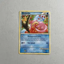 Pokemon TCG 2010 HGSS Undaunted Card -- Slowpoke 66/90 - Image 1