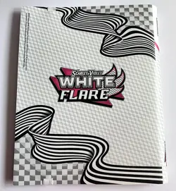 Pokemon White Flare Binder Album Scarlet & Violet for 396 TCG Cards BINDER ONLY - Image 4