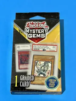 Mystery Gems | 1 Graded Card Box | New & Sealed | YuGiOh! - Image 1