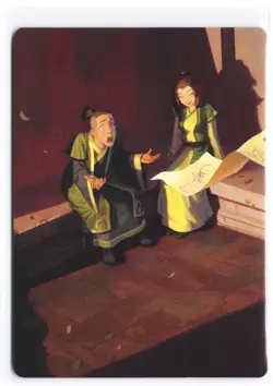 Sokka and Suki Art Card [Avatar: The Last Airbender] MTG - Image 1