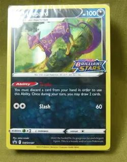 Liepard SWSH187 - Brilliant Stars Pre-Release Deck sealed - Pokemon Card #A1 - Image 1