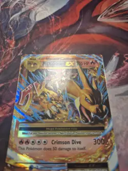 2016 Pokemon XY Evolutions M Charizard EX 13/108 Ultra Rare Holo TCG Card LP - Image 2